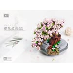 VGN-LZ1661 LOZ EBEDI CICEKLER PEMBE SAKURA KIRAZ AGACI 426 PRC BLOCK 48