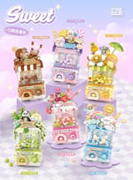 VGN-LZ1679 LOZ SEVIMLI GASHAPON MAKINELERI MOR 428 PRC BLOCK OYUNCAK 24