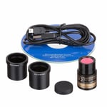 AmScope M170C-E 40X-1000X Çift LED Taşınabilir Bileşik Mikroskop