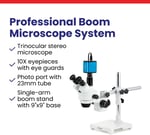 AmScope SM-3T Profesyonel Trinoküler Stereo Zoom Mikroskop