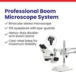 AmScope SM-4B Profesyonel Binoküler Stereo Zoom Mikroskop