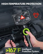 Anykit 360 Derece Eklemli Motorlu Boroskop 6.6mm - 1.5m Kablo