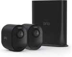 Arlo Ultra 3 Güvenlik Kamerası 4K HDR - Siyah - 2 Kamera Set