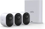 Arlo Ultra 3 Güvenlik Kamerası 4K HDR - Beyaz - 3 Kamera Set