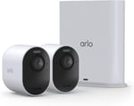 Arlo Ultra 3 Güvenlik Kamerası 4K HDR - Beyaz - 2 Kamera Set