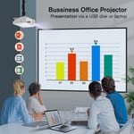 AuKing Projektör, Yerel 1080P 4K Projektör - WiFi ve Bluetooth Özellikli