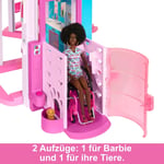 Barbie Dreamhouse, Havuz Partisi Bebek Evi, 75'ten Fazla Parça ve 3 Katlı Kaydırak