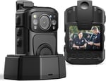 Boblov B4K5 256GB 4K Vücut Kamerası, 3400mAh IP68 Su Geçirmez GPS
