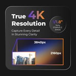 Brinno BCC5000 4K WiFi Hızlandırılmış Çekim Kamerası Paketi Gelişmiş Görüntü Sensörü, HDR