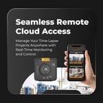 Brinno BCC5000 4K WiFi Hızlandırılmış Çekim Kamerası Paketi Gelişmiş Görüntü Sensörü, HDR