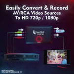 ClearClick AV - HD Dönüştürücü ve Kaydedici 2.0 (İkinci Nesil)