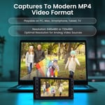 ClearClick Video Dijital Dönüştürücü 3.0 - VCR, VHS, AV, RCA, Hi8, DVD, Pikap, Kaset