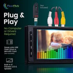 ClearClick Video Dijital Dönüştürücü 3.0 - VCR, VHS, AV, RCA, Hi8, DVD, Pikap, Kaset