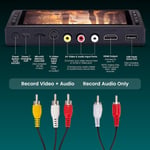 ClearClick Video Dijital Dönüştürücü 3.0 - VCR, VHS, AV, RCA, Hi8, DVD, Pikap, Kaset