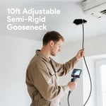 DEPSTECH Çift Lensli, Eklemli Endüstriyel Endoskop, 5 Inc Ekran - 3m Kablo