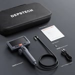 DEPSTECH Çift Lensli, Eklemli Endüstriyel Endoskop, 5 Inc Ekran - 1.5m Kablo