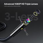 DEPSTECH Üç Lensli 7'' IPS Ekranlı Endoskop Kamerası - 5m