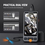 DEPSTECH Üç Lensli Boroskop 5 Inc IPS Ekran 1080P HD - 5m Kablo