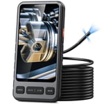 DEPSTECH Üç Lensli Boroskop 5 Inc IPS Ekran 1080P HD - 5m Kablo