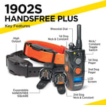 Dogtra 1902S HANDSFREE Plus Güçlendir ve Kilitle, Uzaktan Köpek Eğitimi