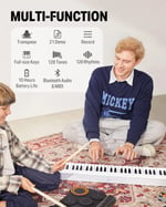 Donner 61 Tuşlu Katlanabilir Bluetooth Klavye Piyano (Yeni Başlayanlar İçin)