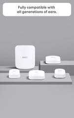 eero 7 Çift Bantlı Ağ Wi-Fi 7 Yönlendirici (Yeni Model) - 3 Adet