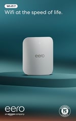 eero Pro 7 Üç Bantlı Mesh Wi-Fi 7 Yönlendiricisi (Yeni Model) - 1 Adet