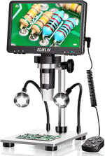 Elikliv EDM9 7 Inc LCD Dijital Mikroskop 1200X, 1080P - 12MP