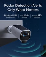 eufy Security eufyCam S3 Pro Eklenti Güvenlik Kamera, 4K Çözünürlük