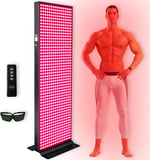 EXESAS Kırmızı Işık Terapisi Cihazı, Tüm Vücut İçin, 630nm, 660nm, 810nm ve 850nm (800 LED)