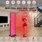 EXESAS Kırmızı Işık Terapisi Cihazı, Tüm Vücut İçin, 630nm, 660nm, 810nm ve 850nm (600 LED)