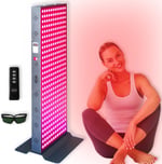 EXESAS Kırmızı Işık Terapisi Cihazı, Tüm Vücut İçin, 630nm, 660nm, 810nm ve 850nm (324 LED)