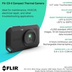 FLIR C3-X Kompakt Termal Görüntüleme Kamerası