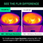 FLIR ONE Pro - iOS Akıllı Telefonlar için Termal Görüntüleme Kamerası 320x240 (Iphone 15 ve Üzeri)