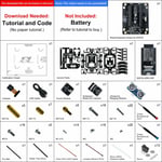 Freenove Robot Köpek Kiti - ESP32-WROVER (Dahil)