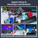 HIWONDER ROS2 Jetson Hexapod, OpenClaw Büyük Yapay Zeka Modelleri, ChatGPT, SLAM Haritalama, 3D