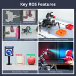 HIWONDER ROS2 Jetson Hexapod, OpenClaw Büyük Yapay Zeka Modelleri, ChatGPT, SLAM Haritalama, 3D