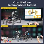 HIWONDER ROS2 Jetson Hexapod, OpenClaw Büyük Yapay Zeka Modelleri, ChatGPT, SLAM Haritalama, 3D