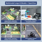 HIWONDER ROS2 Robot Araba, Jetson RPi Gemini ChatGPT Standart Kit ve Jetson Nano 4G için