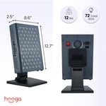 Hooga Kırmızı Işık Terapisi, 72 Dörtlü Çip Titreşimsiz LED, Ultra Serisi