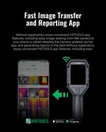 HSFTOOLS F2VW Wi-Fi Çift Kameralı Termal Kamera 256×192