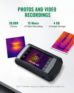 HSFTOOLS HP96 3,5 inç Dokunmatik Termal Kamera