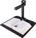 IRIScan Desk 6 Pro A3 Kitap ve Belge Tarayıcı, OCR, 138 Dil Desteği, Siyah, 13MP
