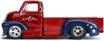 Jada Toys DC Comics Bombshells 1:24 1952 Chevy COE Pickup Die-cast Araba (Kutusu Hafif Hasarlı)