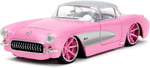 Jada Toys Pink Slips 1:24 W4 1957 Chevy Corvette Döküm Araba (Kutusu Hafif Hasarlı)