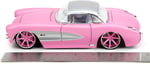 Jada Toys Pink Slips 1:24 W4 1957 Chevy Corvette Döküm Araba (Kutusu Hafif Hasarlı)