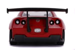 Jada Toys Power Rangers 1:32 Kırmızı Ranger 2009 Nissan GT-R R35 Ben Sopra Döküm Arabalar