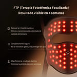 JOVS 4D Lazer Işık Terapisi Maskesi - Yüz için Kırmızı Işık Terapisi, FPT Teknolojisi
