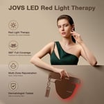 JOVS LED Boyun ve Göğüs Maskesi, Boyun için Kırmızı LED Işık Terapisi, 66 LED