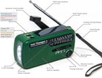 Kaito Voyager V2 En İyi NOAA Taşınabilir Güneş Enerjili/El Kranklı AM/FM Radyo
